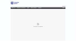 Desktop Screenshot of canadoilgroup.com